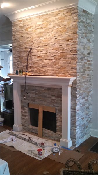 Galan Renovations Fireplace Remodel After